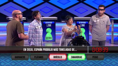Una hortaliza otorga el pleno a 'Los dispersos' y les da ventaja frente al equipo rival