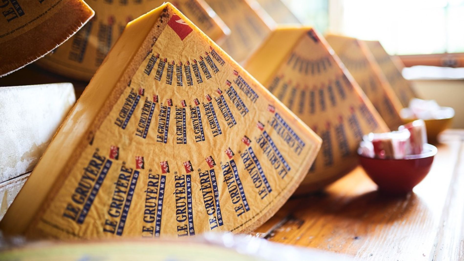 Cuñas de queso Le Gruyère AOP