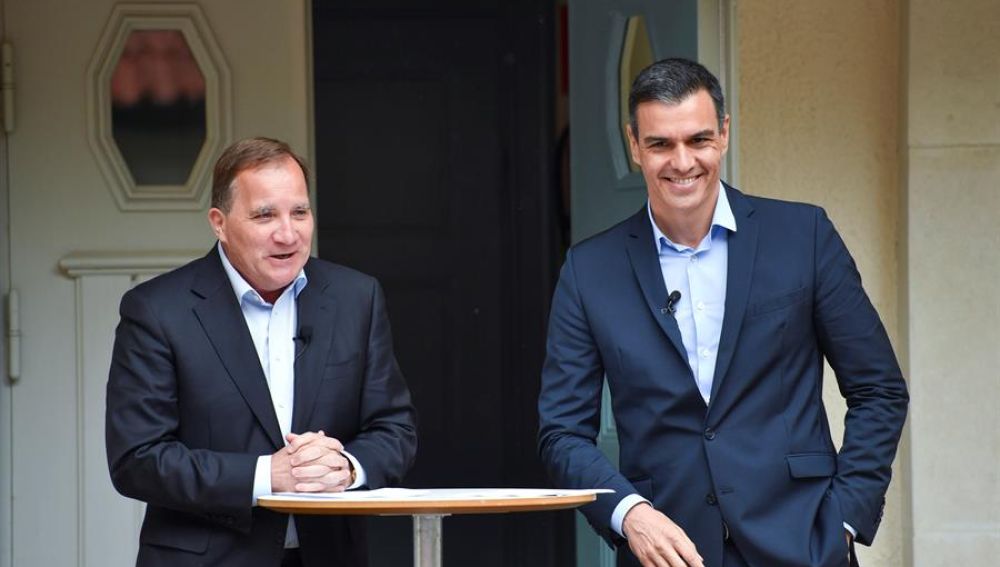Pedro Sánchez tras la reunión con el primer ministro sueco para conseguir apoyos ante el Fondo de Recuperación: "Espero llegar a un acuerdo en julio"