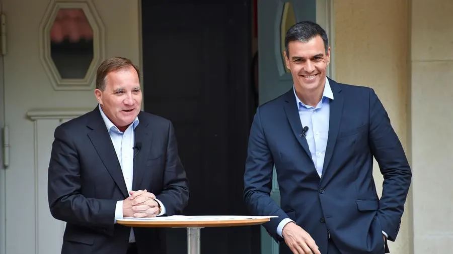 Pedro Sánchez tras la reunión con el primer ministro sueco para conseguir apoyos ante el Fondo de Recuperación: "Espero llegar a un acuerdo en julio" Pedro Sánchez tras la reunión con el primer ministro sueco para conseguir apoyos ante el Fondo de Recuperación: "Espero llegar a un acuerdo en julio"