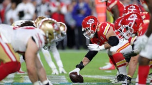 Final de la SuperBowl entre los San Francisco 49ers y los Kansas City Chiefs