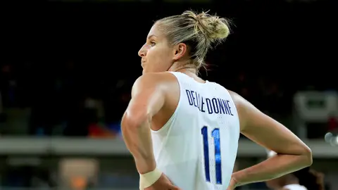 lena Delle Donne, en un partido de USA en los JJOO de Río lena Delle Donne, en un partido de USA en los JJOO de Río