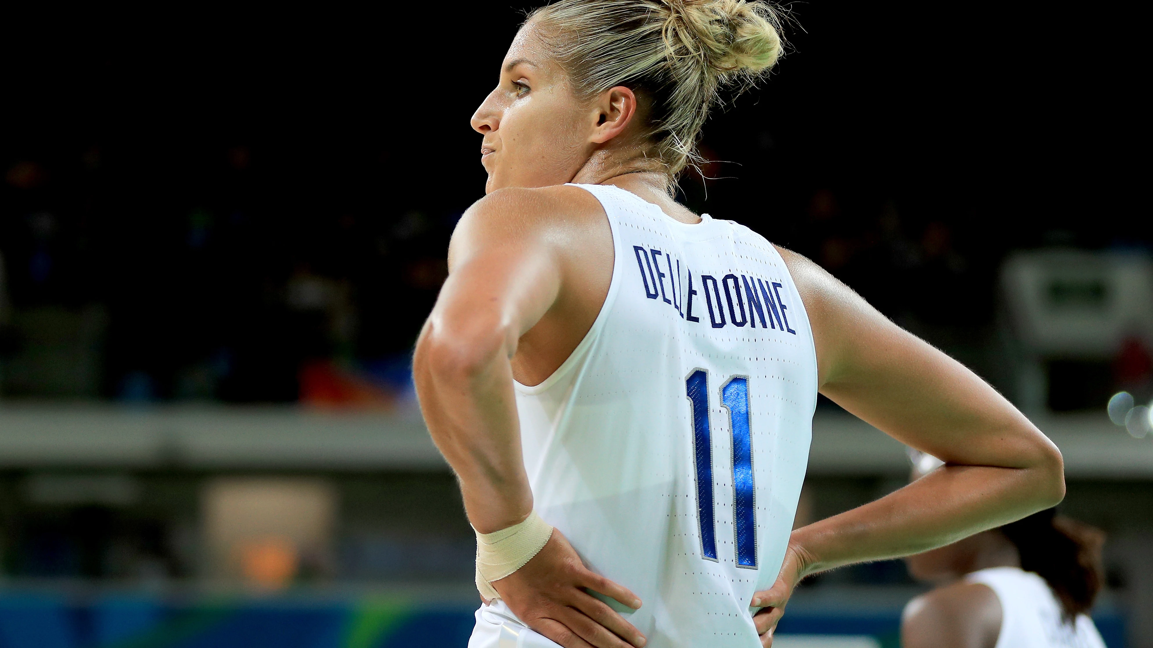 lena Delle Donne, en un partido de USA en los JJOO de R&iacute;o