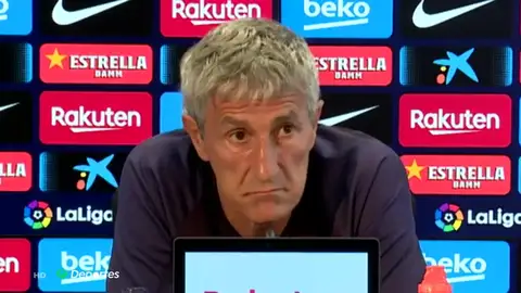Setién: "Naturalmente que me veo entrenando al Barcelona la próxima temporada" Setién: "Naturalmente que me veo entrenando al Barcelona la próxima temporada"