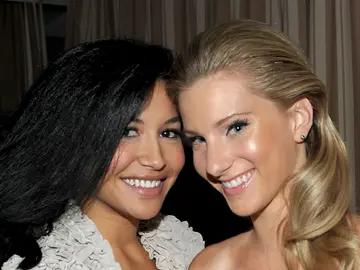 Naya Rivera y Heather Morris Naya Rivera y Heather Morris