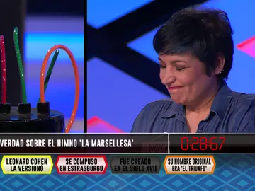 El tenso momento de Victoria al no poder responder a una pregunta fallada por 'Los dispersos' El tenso momento de Victoria al no poder responder a una pregunta fallada por 'Los dispersos'