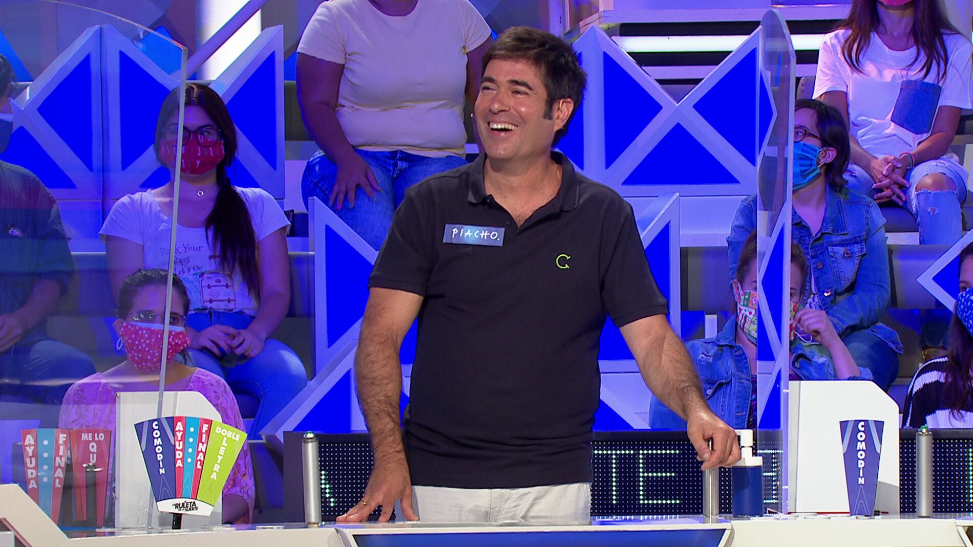 La sorpresa de Piacho al caer en el gajo de los mil euros en 'La ruleta de la suerte': "Madre m&iacute;a, &iexcl;qu&eacute; guay!" 