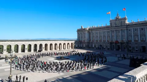 Homenaje de Estado a las víctimas del coronavirus Homenaje de Estado a las víctimas del coronavirus