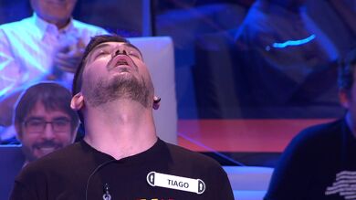 ¡In extremis! El ‘triple’ en el último segundo de un concursante en ‘¡Ahora caigo!’