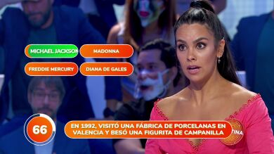“¿De verdad?”, Cristina Pedroche se asombra de su propio acierto en ‘Una de Cuatro’