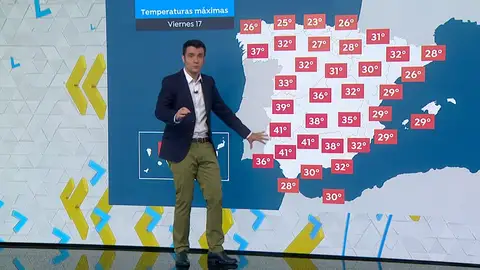 El tiempo del viernes 17 de julio de 2020 El tiempo del viernes 17 de julio de 2020