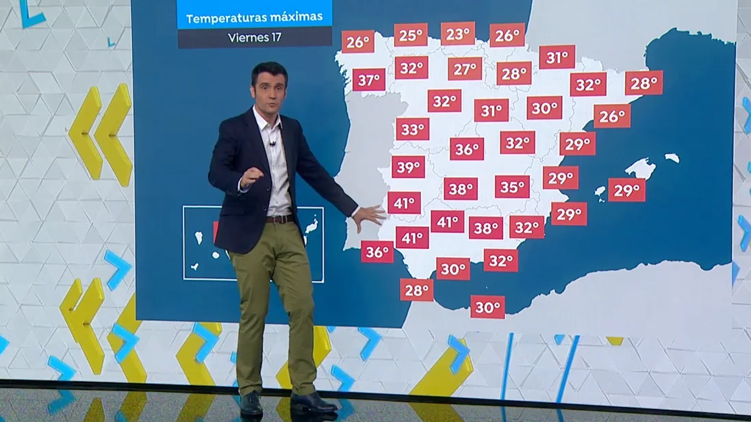 El tiempo del viernes 17 de julio de 2020 El tiempo del viernes 17 de julio de 2020