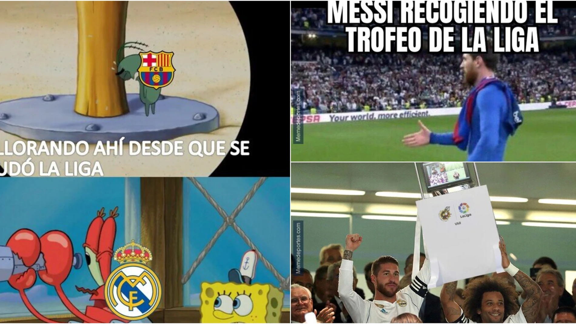 Los mejores memes de la Liga 34 del Real Madrid Los mejores memes de la Liga 34 del Real Madrid