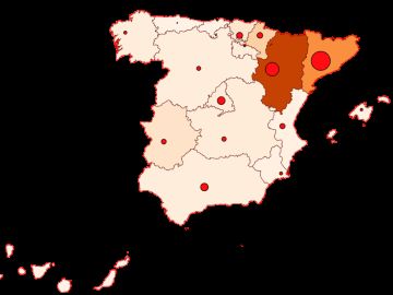 Mapa de contagios y muertos de coronavirus en España y el mundo hoy martes 24 de agosto de 2020