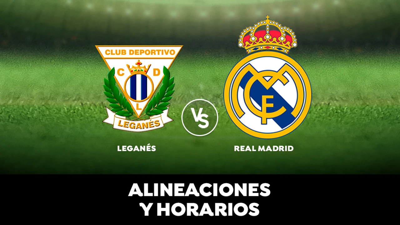 Kosciuszko Son hospital Leganés - Real Madrid: Horario, alineaciones y dónde ver el partido de la  Liga Santander en directo