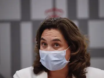 La alcaldesa de Barcelona, Ada Colau La alcaldesa de Barcelona, Ada Colau