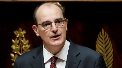 El primer ministro francés, Jean Castex El primer ministro francés, Jean Castex