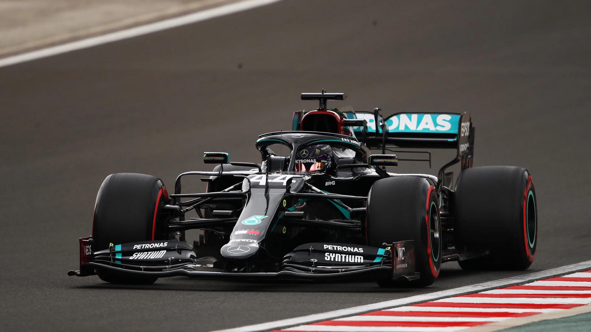 Lewis Hamilton, durante la clasificación del GP de Hungría Lewis Hamilton, durante la clasificación del GP de Hungría