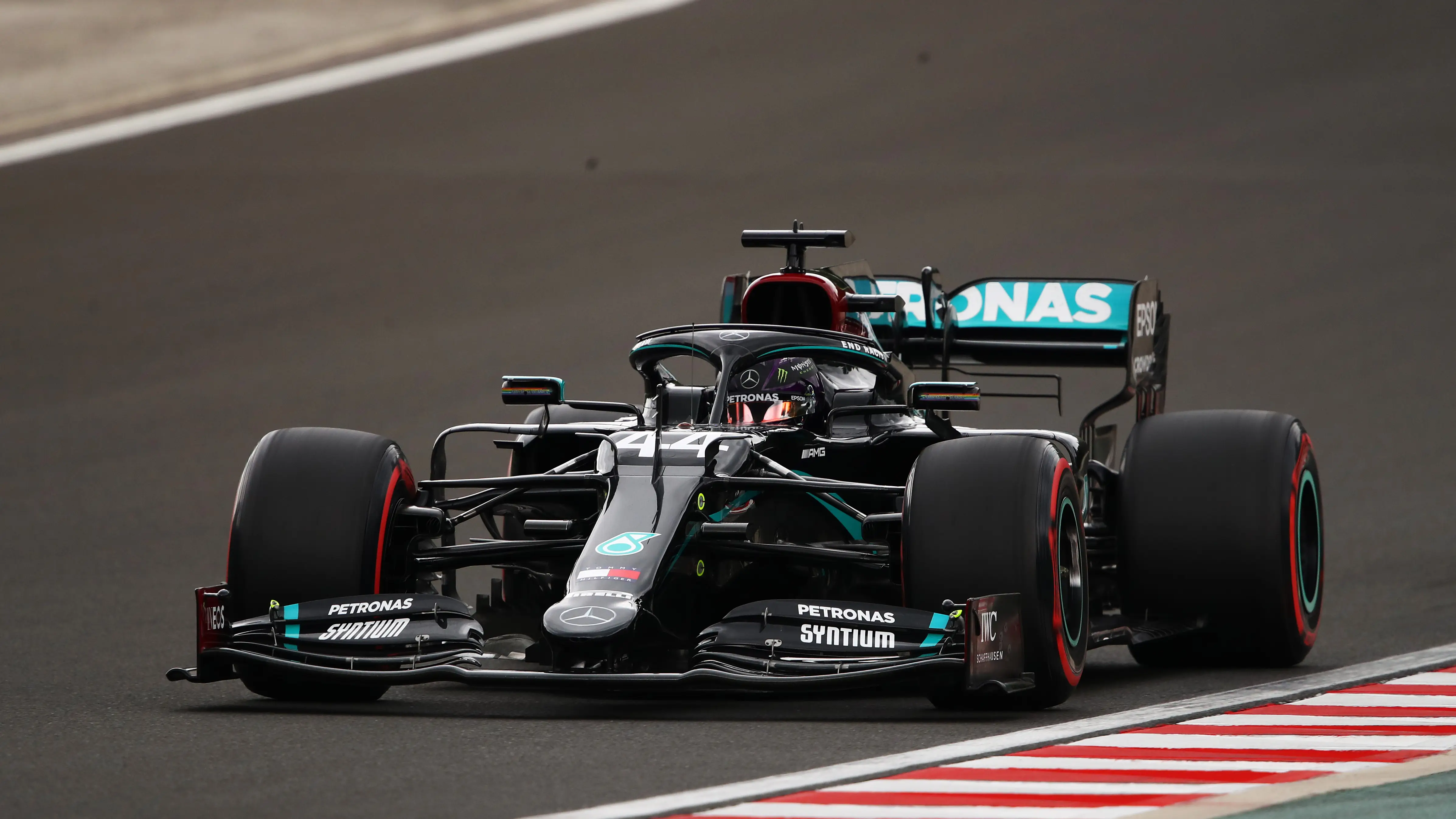Lewis Hamilton, durante la clasificación del GP de Hungría Lewis Hamilton, durante la clasificación del GP de Hungría