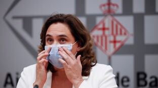 La alcaldesa de Barcelona, Ada Colau