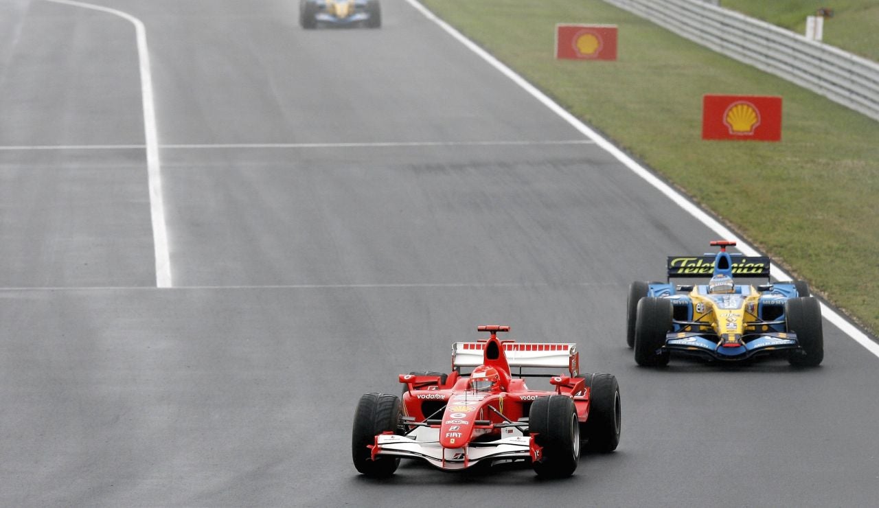 La Fórmula 1 recuerda el mítico adelantamiento de Fernando Alonso a Michael Schumacher en Hungría