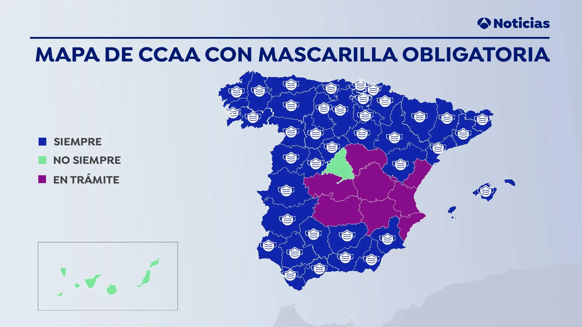 ¿Dónde es obligatorio el uso de la mascarilla para prevenir contagios de coronavirus? ¿Dónde es obligatorio el uso de la mascarilla para prevenir contagios de coronavirus?