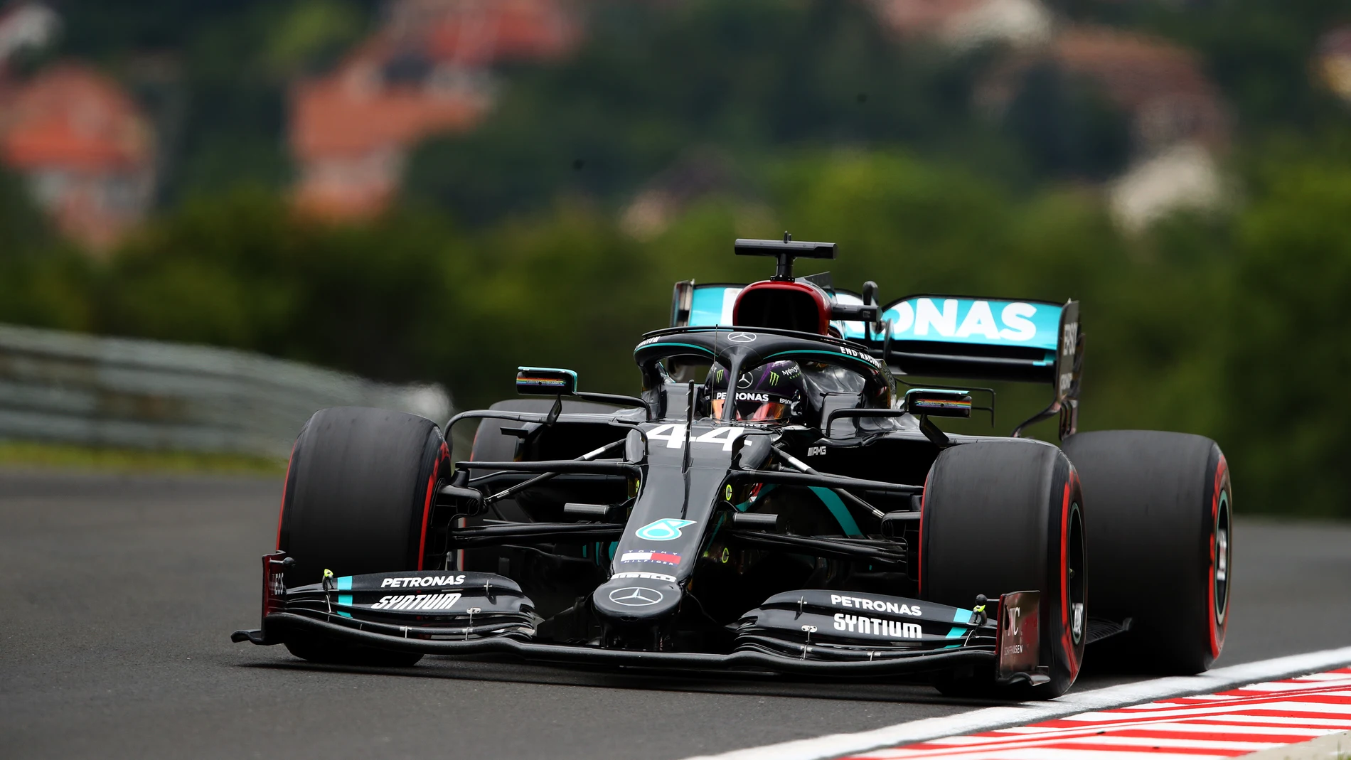 Hamilton, en el GP de Hungría Hamilton, en el GP de Hungría