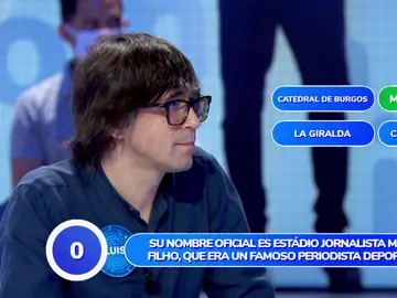 ¡Por los pelos! Luis Piedrahita consigue, in extremis, una respuesta válida en ‘Una de Cuatro’ ¡Por los pelos! Luis Piedrahita consigue, in extremis, una respuesta válida en ‘Una de Cuatro’