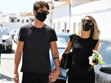 Anna Ferrer junto a su novio, Iván Martín Anna Ferrer junto a su novio, Iván Martín