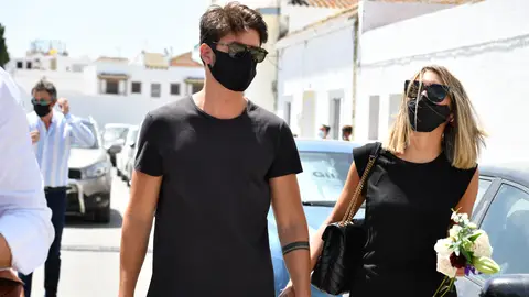 Anna Ferrer junto a su novio, Iván Martín Anna Ferrer junto a su novio, Iván Martín