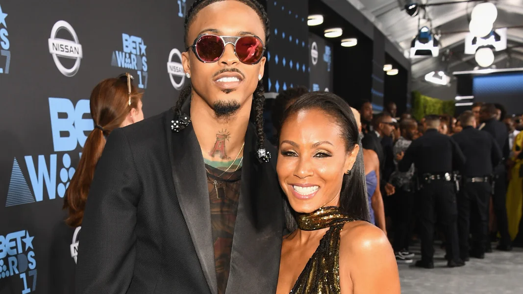 August Alsina y Jada Pinkett Smith en los BET Awards de 2017