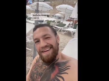 El 'pique' entre Sergio Ramos y McGregor en las redes sociales: "No estoy nada mal"