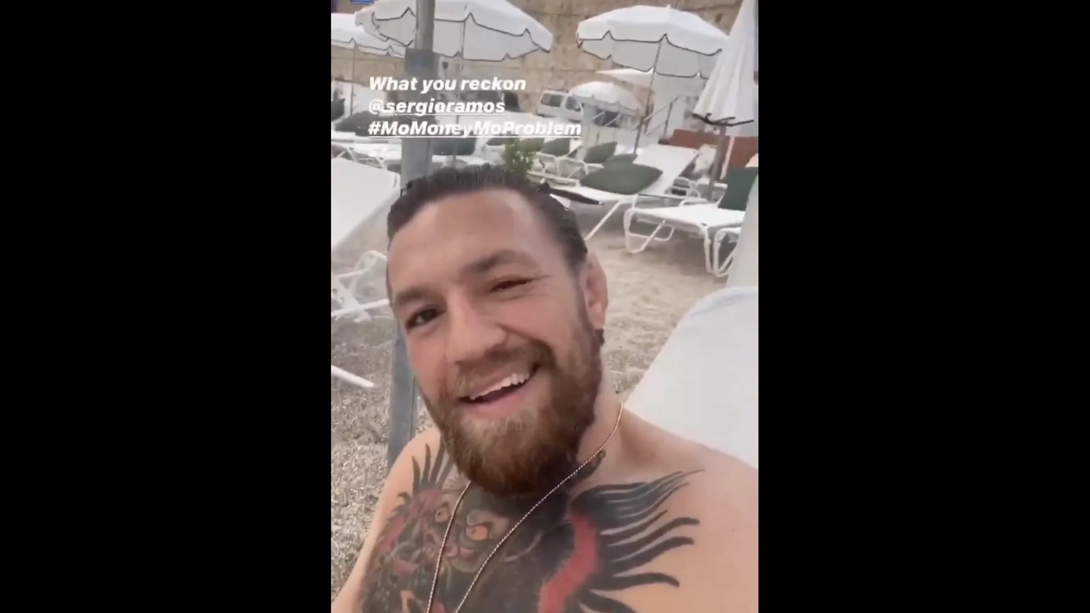 El 'pique' entre Sergio Ramos y McGregor en las redes sociales: "No estoy nada mal"