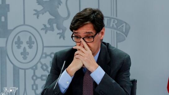 El ministro de Sanidad, Salvador Illa