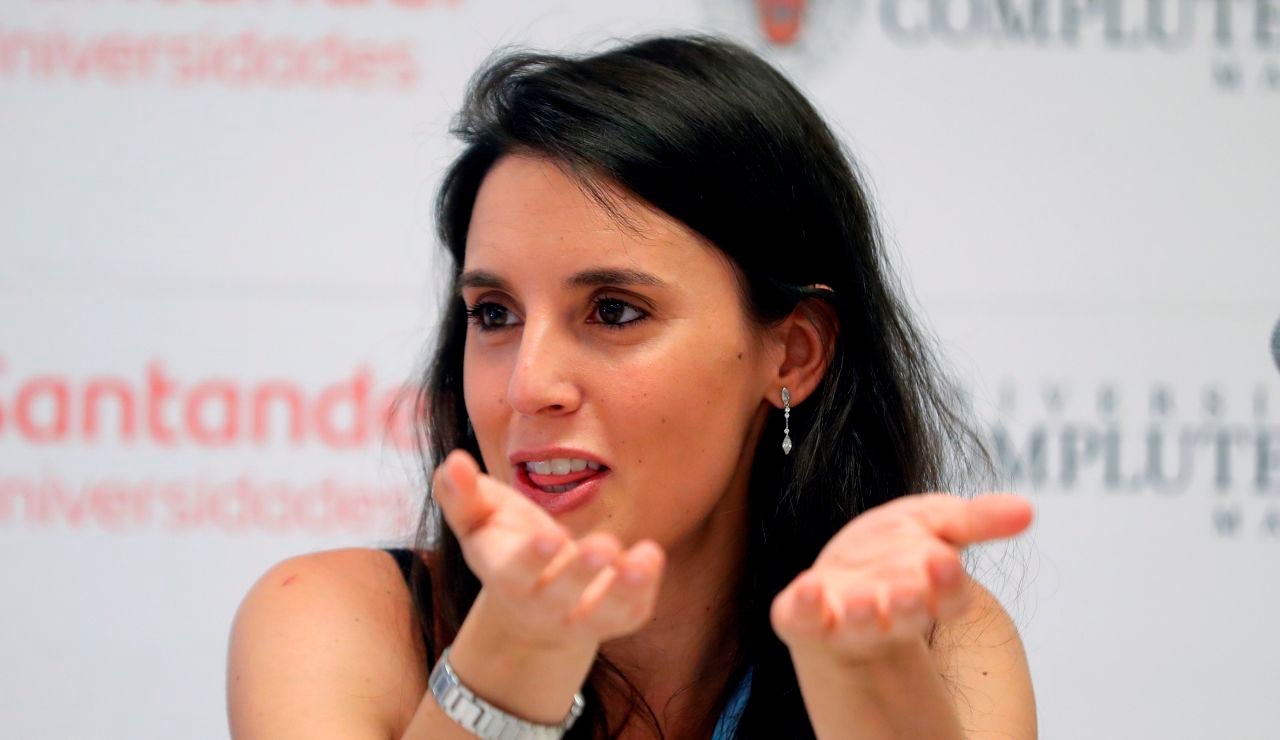 La ministra de Igualdad, Irene Montero