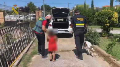 La niña abandonada en la cuneta de la N-111 en La Rioja estaba 