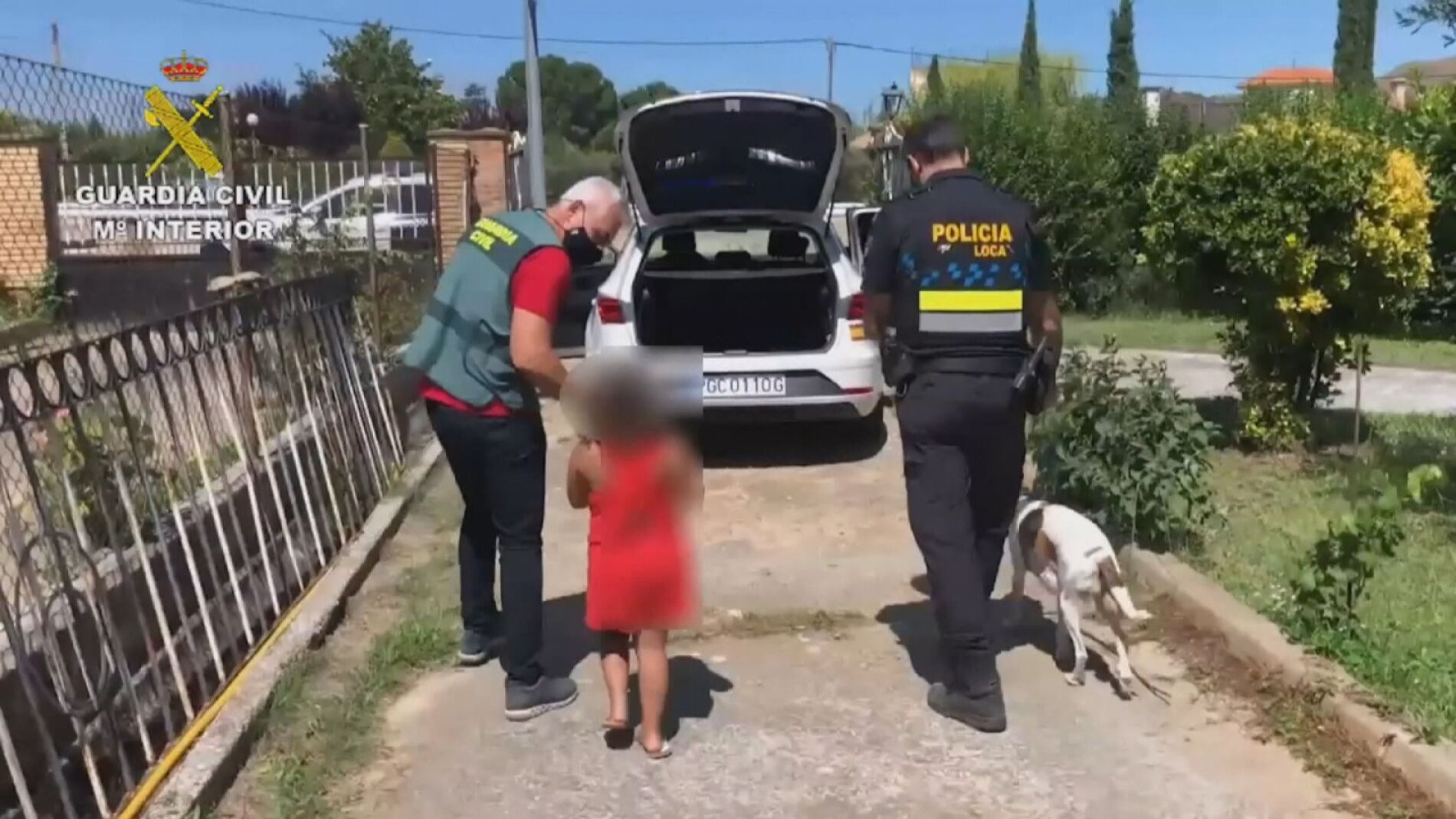 Ni&ntilde;a abandonada