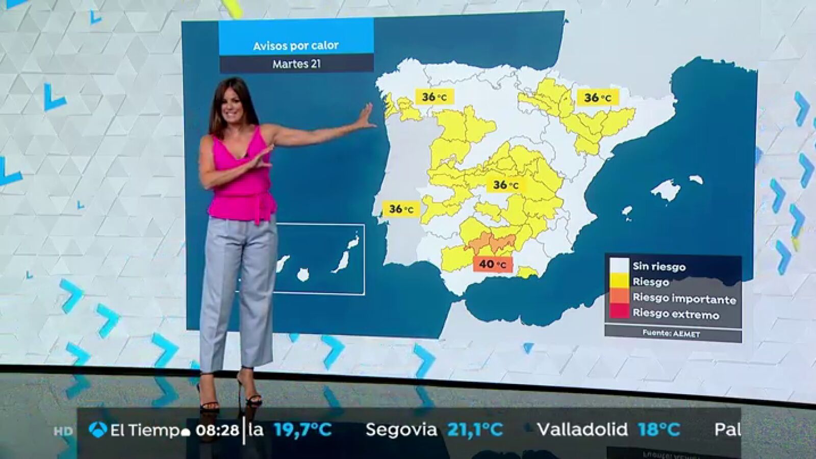 Remite el calor aunque nueve comunidades mantienen alerta por altas temperaturas