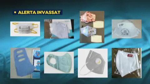 Estas son las más de 100 mascarillas que no cumplen con las garantías de salud ante el coronavirus Estas son las más de 100 mascarillas que no cumplen con las garantías de salud ante el coronavirus