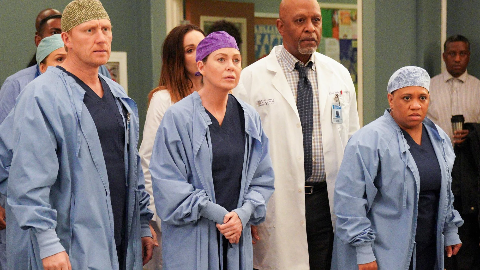 Los protagonistas de 'Anatom&iacute;a de Grey'