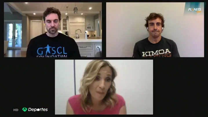 Gasol y Alonso piden "reponsabilidad" frente al coronavirus en el evento PL4NETS Wellbeing Summit