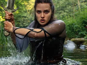 Katherine Langford en 'Maldita' Katherine Langford en 'Maldita'
