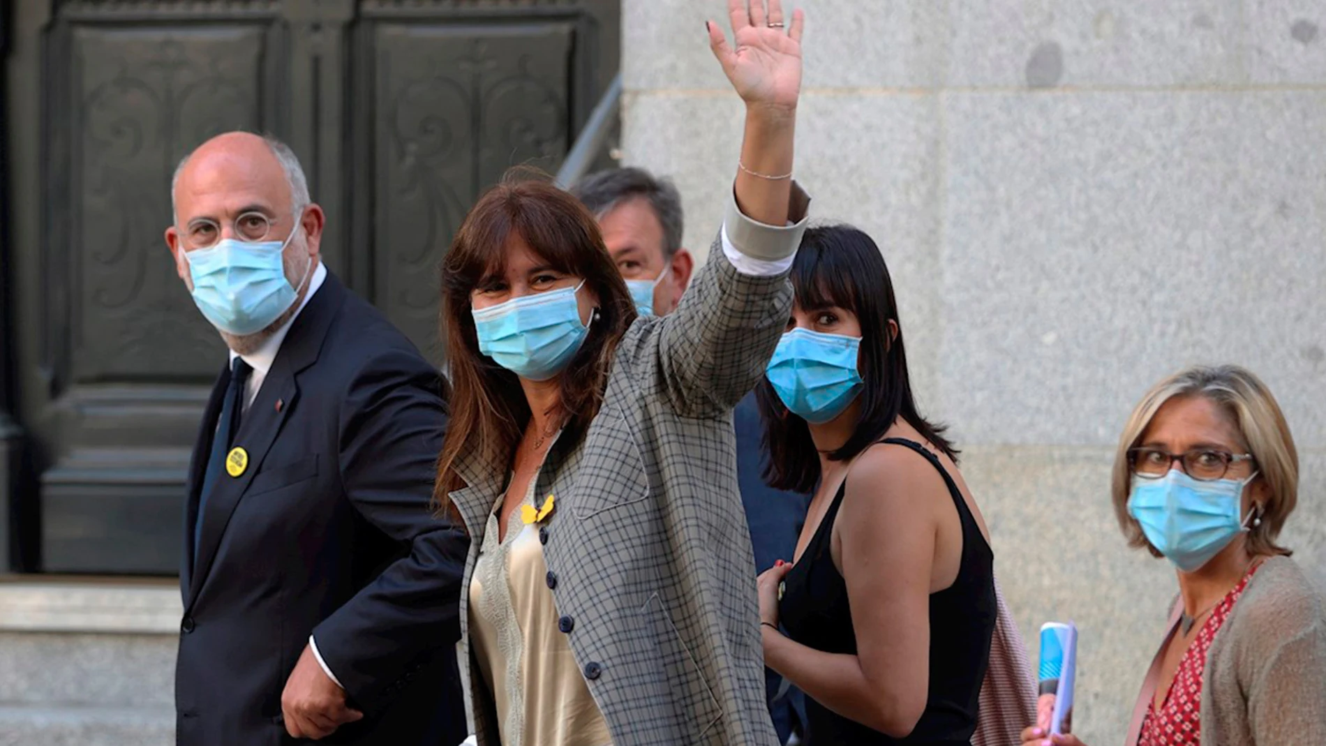 Laura Borrás a su llegada al Tribunal Supremo Laura Borrás a su llegada al Tribunal Supremo