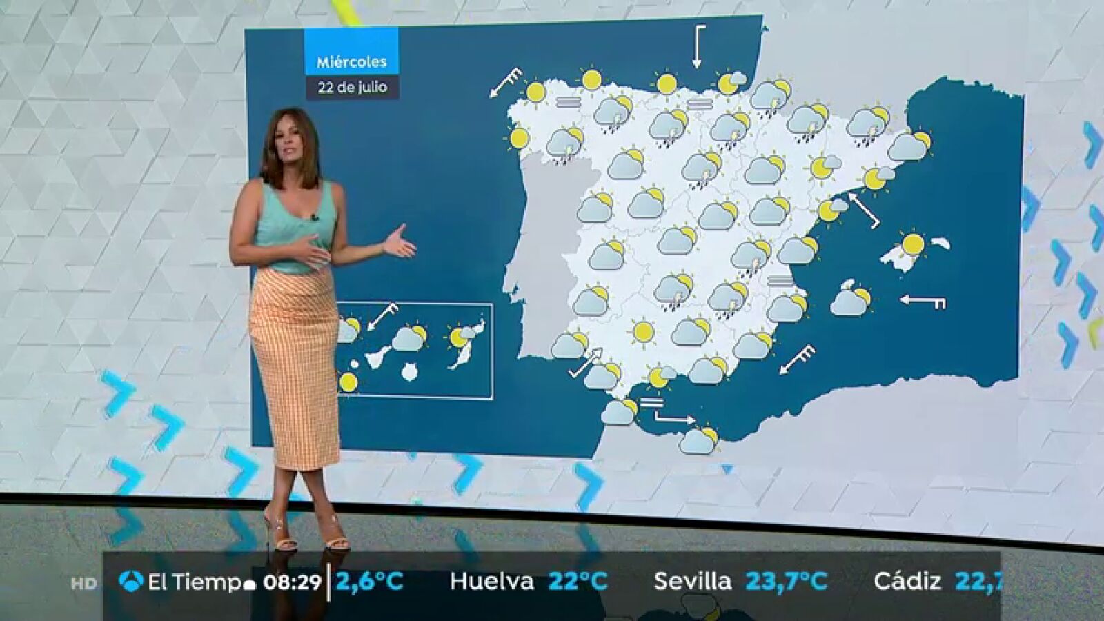 Jornada de descenso de temperaturas y lluvias y tormentas en la cordillera Cantábrica