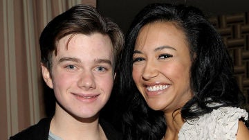 Chris Colfer y Naya Rivera