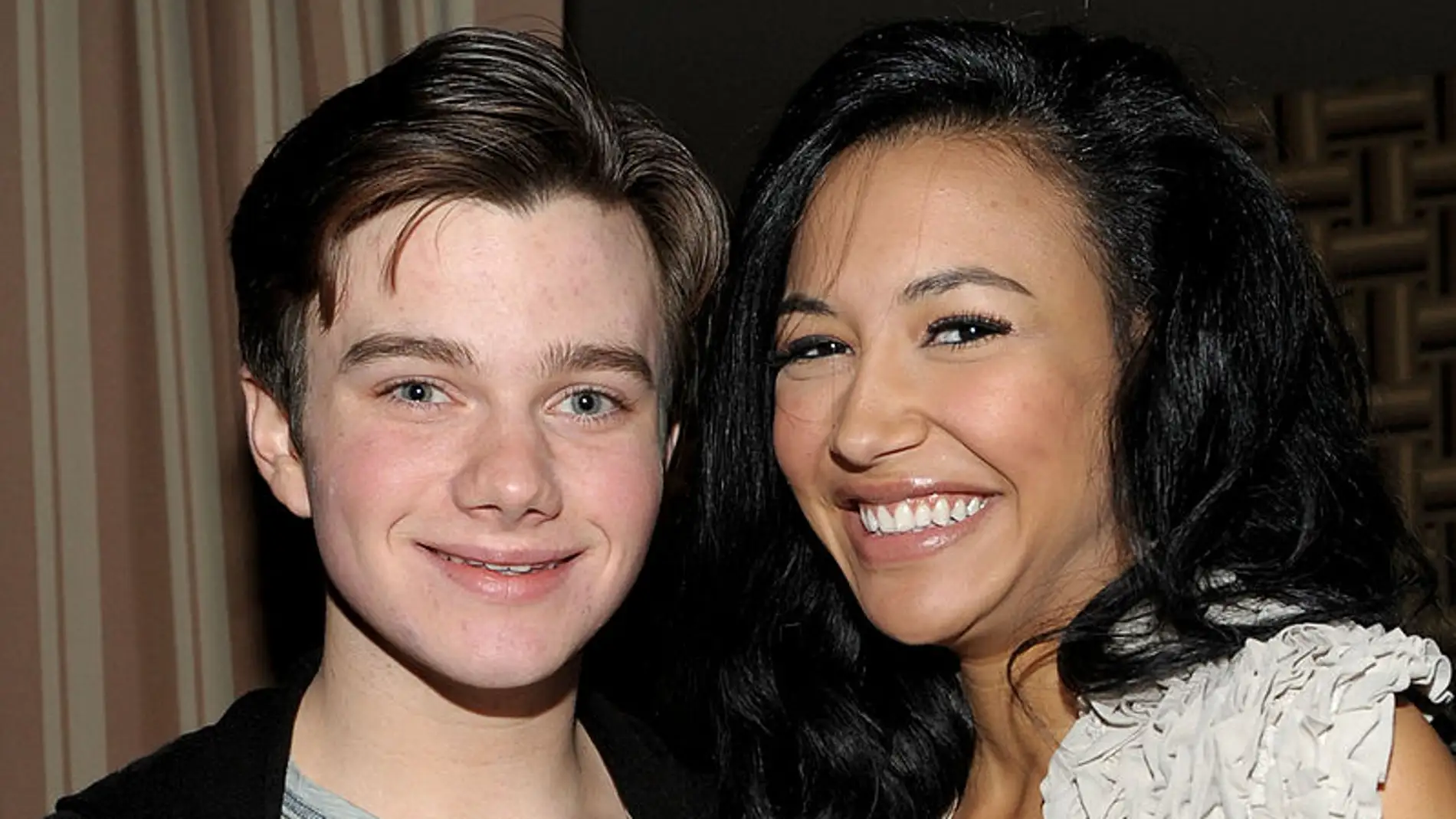 Chris Colfer y Naya Rivera