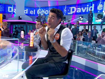 David Amor se convierte en ‘David, el Gnomo’ para conseguir cinco segundos en ‘La Pista’