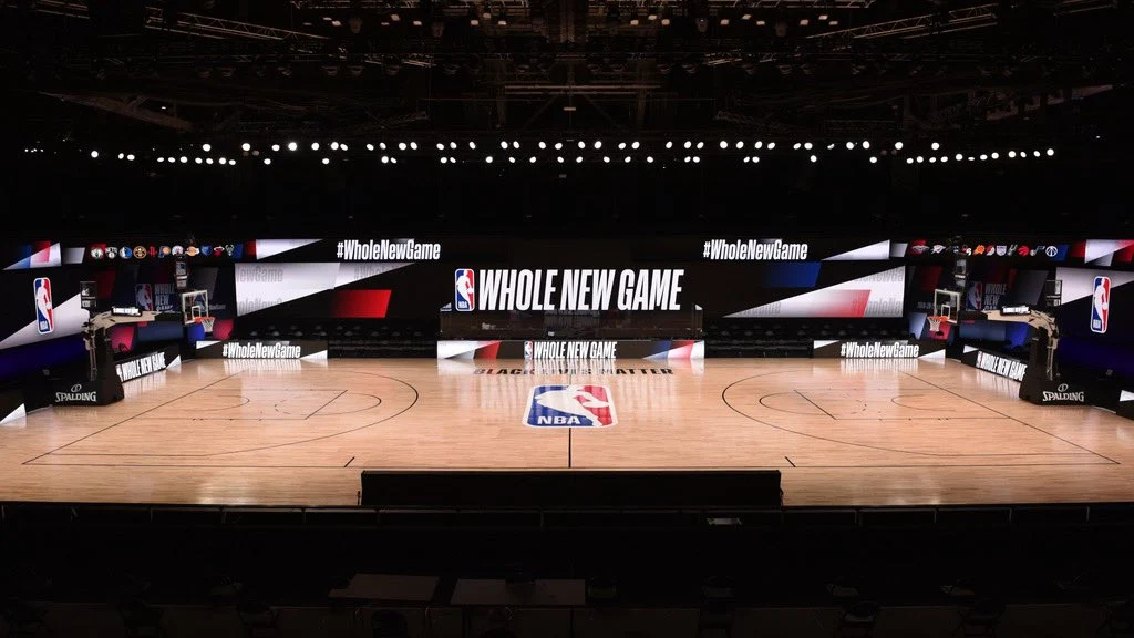 La nueva pista de la NBA en Orlando La nueva pista de la NBA en Orlando