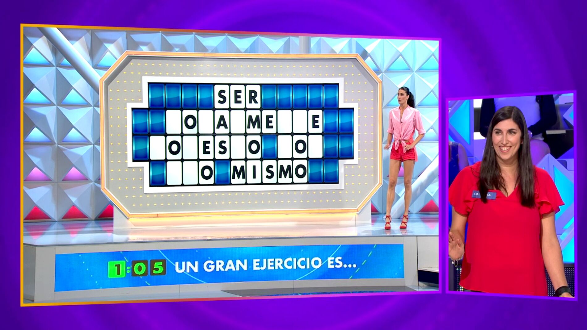 El gran fallo de Cristina que le hace perder 300&euro; en &lsquo;La ruleta de la suerte&rsquo; 