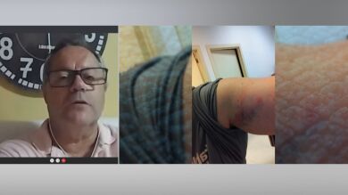 Brutal paliza a un vigilante que pidió a una pasajera que usara mascarilla contra el coronavirus